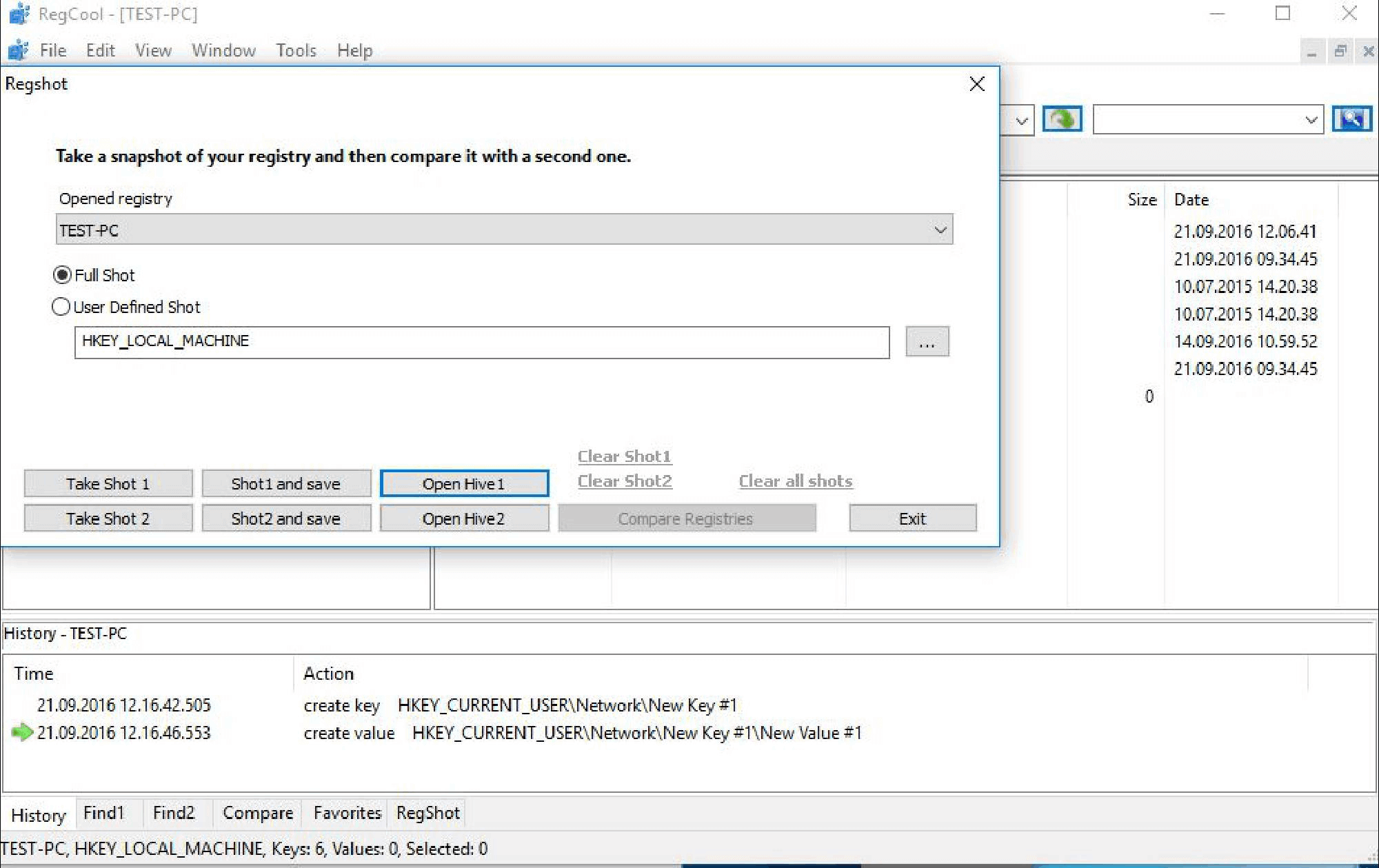 RegCool for Windows